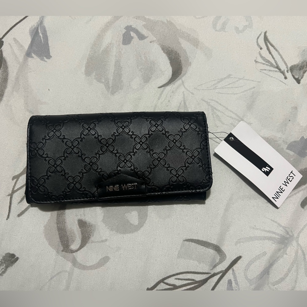 Nine West black wallet